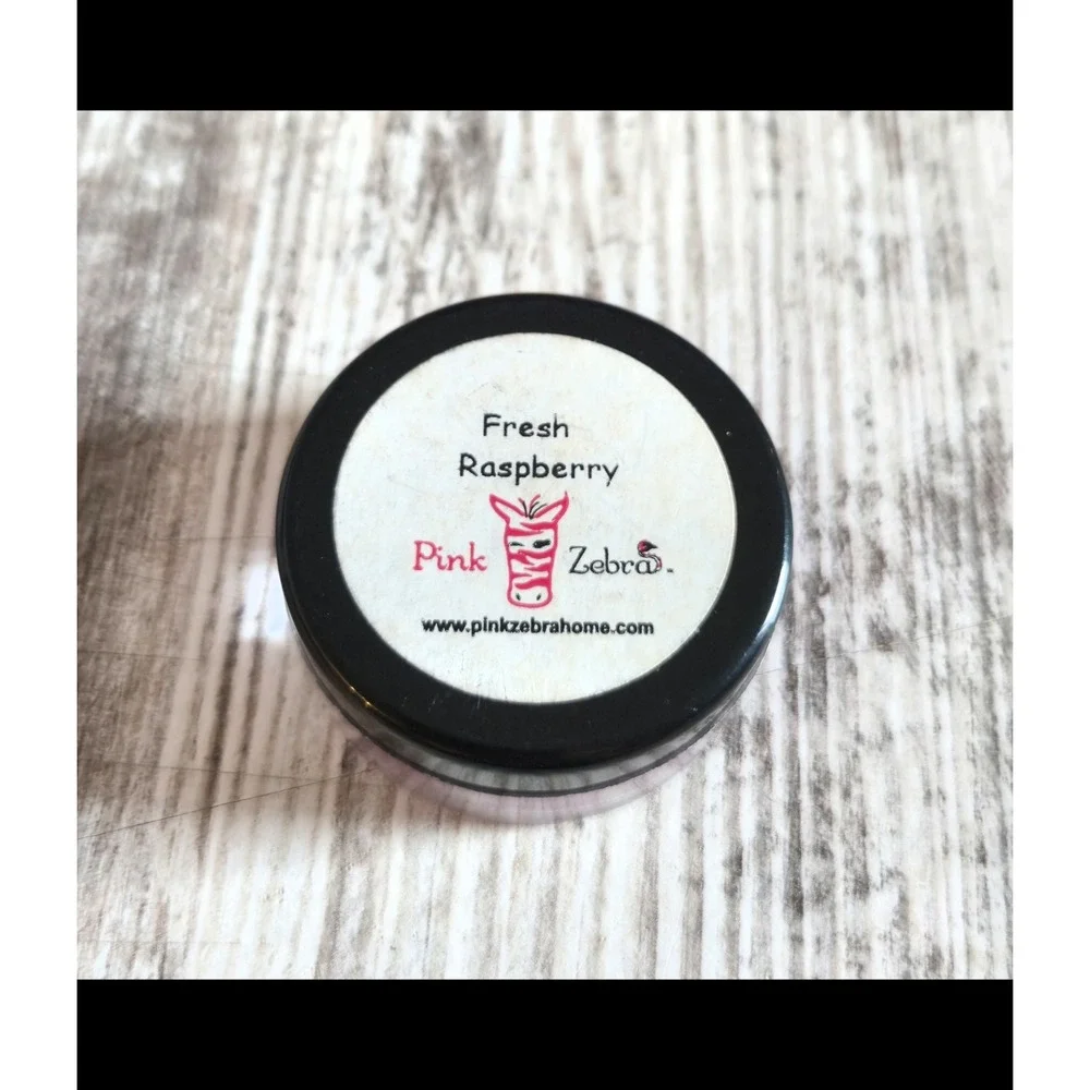 Pink Zebra Sprinkles Fresh Raspberry Soy Wax Melts Sample Jar 12144 Retired